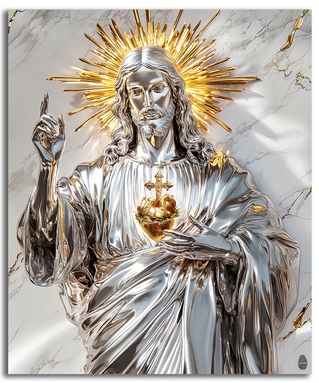 El corazón brillante