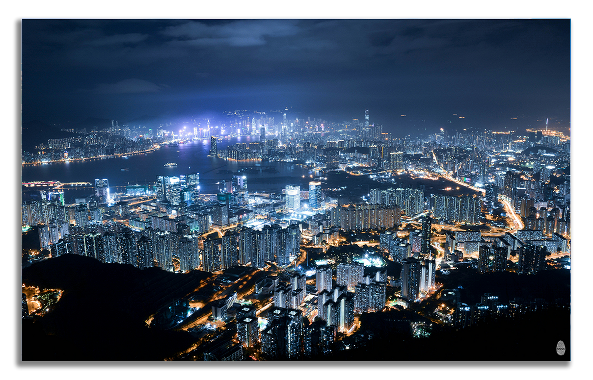 Metrópolis iluminada