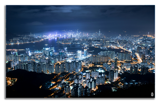 Metrópolis iluminada