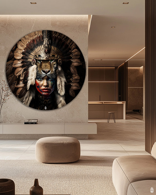 Adorno de tigre real