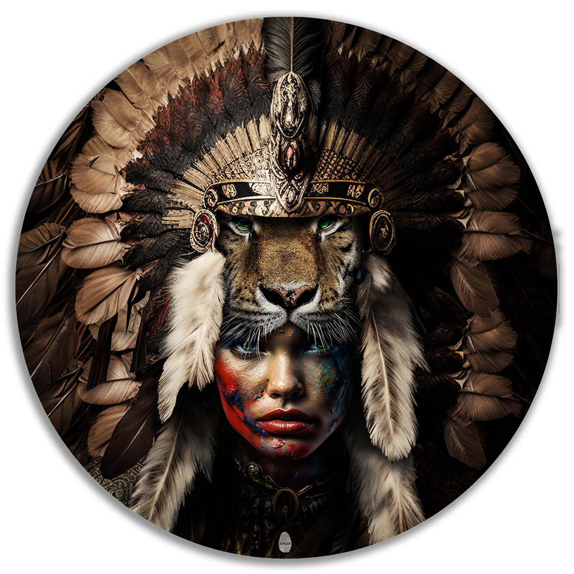 Adorno de tigre real