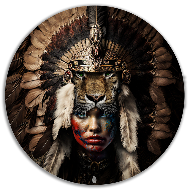 Adorno de tigre real