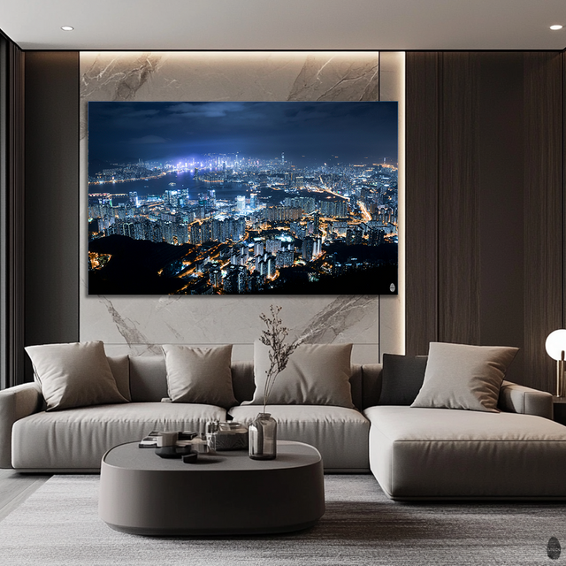 Metrópolis iluminada