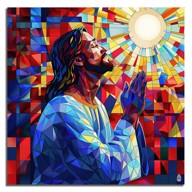 Jesús en mosaico