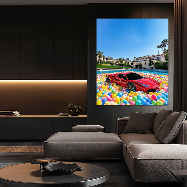 Extravagancia junto a la piscina