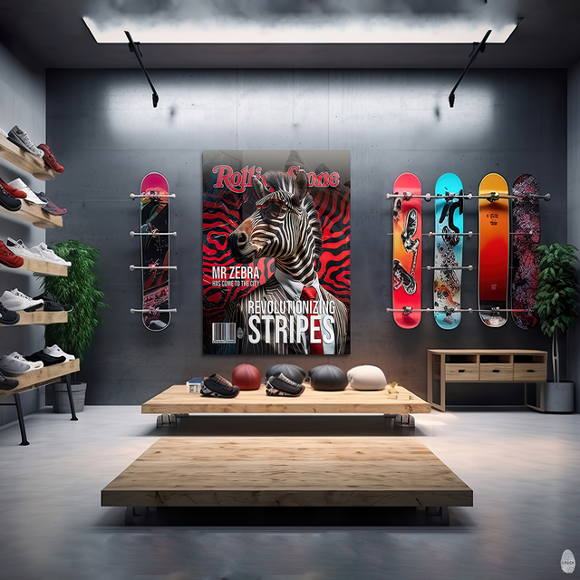 Rolling Stone: estilo rayas