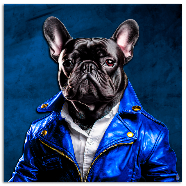 Leather Frenchie