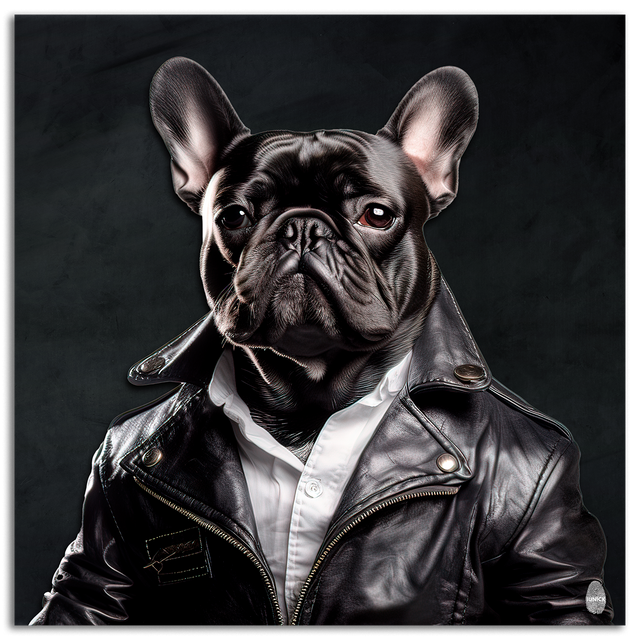 Leather Frenchie