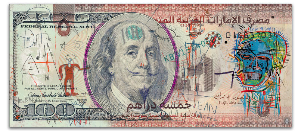 Pared acrílica: La riqueza de Basquiat