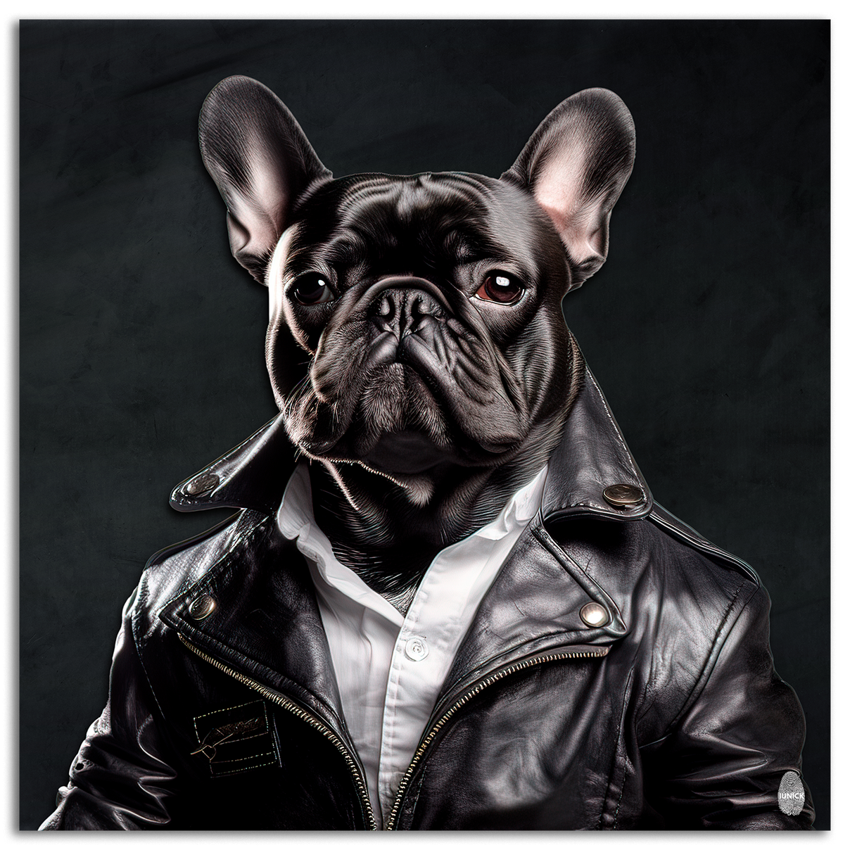 Leather Frenchie